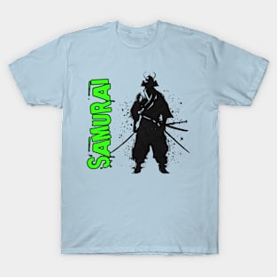 Japanese samurai minimalist art T-Shirt